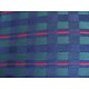 tissu ecossais bleu le clan renault 4L largeur 150cm