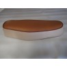 coiffe de selle simili beige/caramel motobecane SP50