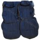 ensemble garnitures sièges complet tissu jean peugeot 205 junior