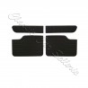 ensemble 8 panneaux de portes Renault 8 simili noir