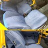 ensemble garnitures sièges complets tissu jean coccinelle année 1974