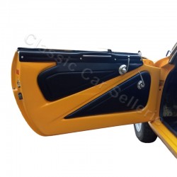 kit 4 panneaux simili noir pour portes alpine A110( 1100 1300/1600