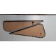 kit 4 panneaux simili noir pour portes alpine A110 