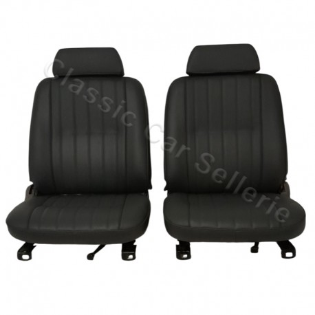 ensemble garnitures de sièges complet simili gris anthracite 2 avant/2 banquettes arrière toyota BJ40