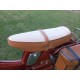 garniture (coiffe de selle) simili biton beige/caramel motobecane av 89