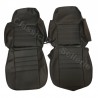 ensemble 2 garnitures de sièges avant simili noir suzuki santana 410