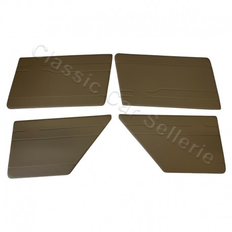 kit 4 panneaux de porte simili beige renault 5 phase 2 modèle 5 portes 