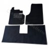 kit tapis 3 pièces velours gris anthracite renault 5 phase 1 avec découpe pédale 
