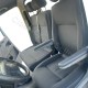 ensemble garnitures sièges complets tissu gris/simili gris vw combi transporteur t5 3 places 