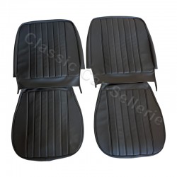 ensemble 2 garniture de sièges avant simili gris anthracite toyota BJ46