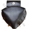 dessus selle standard cyclmoteur 1ere generation mobylette et petite sacoche simili noir 