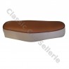 coiffe de selle simili beige/caramel motobecane SP50