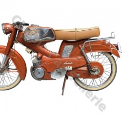 coiffe de selle simili beige/caramel motobecane SP50/R