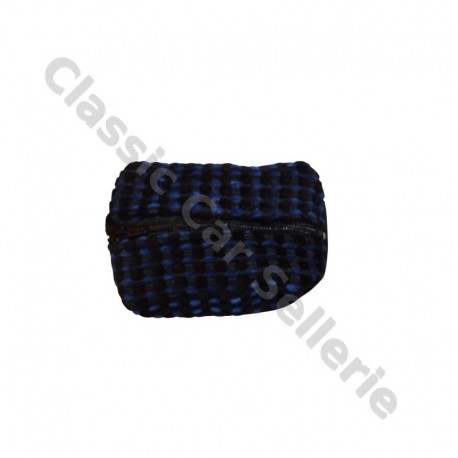 porte monnaie fond cuir/tissu quartet bleu peugeot 309