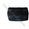 porte monnaie fond cuir/tissu renault gt turbo phase 2 fanions bleu