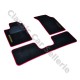kit tapis moquette velours noir surjet rouge renault clio 2/ RS