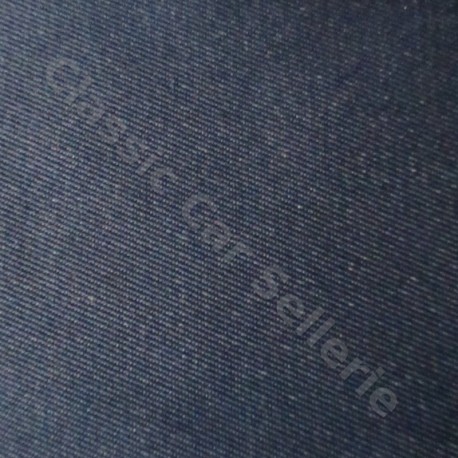 tissu jean sur mousse de 2 mm 100% polyester peugeot 205 junior/cj (origine france)