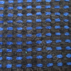 tissu quartet bleu peugeot largeur 147cm(origine france)