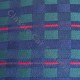 tissu ecossais bleu le clan 100%polyester 470g/m2 renault 4L (origine france)
