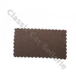 tissu ciel de toit coton gratté beige largeur 145cm