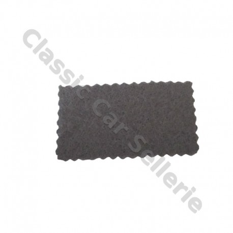 tissu ciel de toit coton gratté gris largeur 145cm