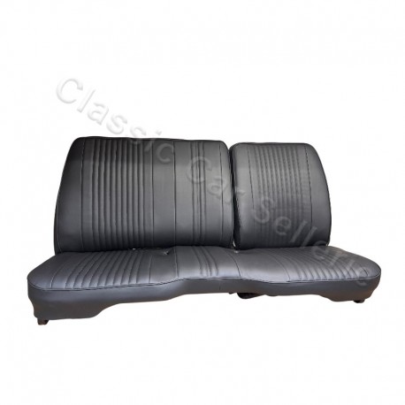 ensemble garnitures banquette avant simili noir peugeot 504 pickup modèle export(dossier conducteur rabattable) 