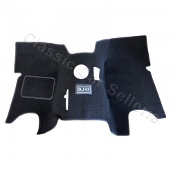 pièce moquette noire toyota BJ42 pour modèle réservoir sous caisse