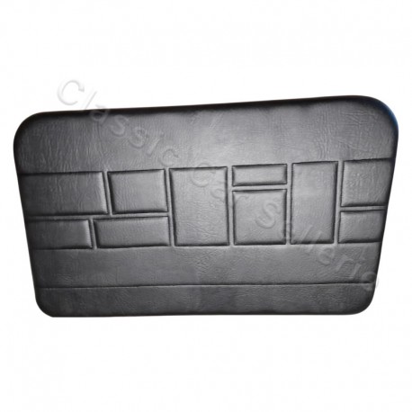 ensemble 4 panneaux de portes damier simili noir renault 4l