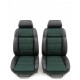 ensemble garnitures de sièges av/ar complet sorento semi cuir noir/quartet vert Peugeot 205 gti