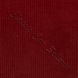 TISSU CÔTELÉ ROUGE R5 ALPINE/TURBO