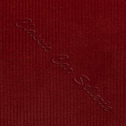 TISSU CÔTELÉ ROUGE R5 ALPINE/TURBO