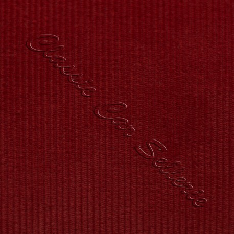 TISSU CÔTELÉ ROUGE R5 ALPINE/TURBO