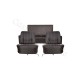 ensemble garnitures complet simili noir renault caravelle