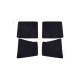 kit moquette peugeot 203 berline noir 6 pièces