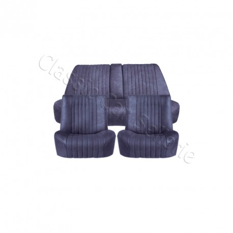 Ensemble garnitures de sièges complet velours bleu Citroën ds