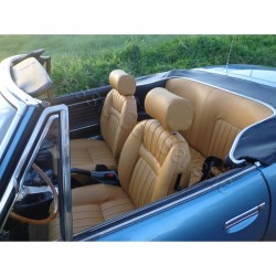 ensemble garnitures complet simili caramel phase2/3 Peugeot 504 cabriolet