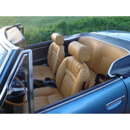 ensemble garnitures complet simili caramel Peugeot 504 cabriolet