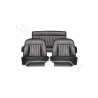 ensemble garnitures complet simili noir Peugeot 404 cabriolet