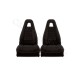 ensemble garnitures de sièges complet av/ar/tissu noir R5 ALPINE PHASE1