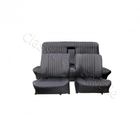 Ensemble garnitures de sièges complet av/ar skai noir R16 TS