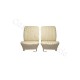 ensemble garnitures de sièges complet simili crème ww coccinelle berline 58/64 (CE) 