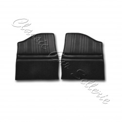 assises arrière complètes x2 simili noir alpine A110 1300/1600S