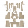 kit moquette alpine A310 V6 velours beige 18 pièces