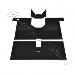 kit moquette renault 4L 2 pièces noir