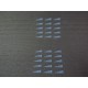 tissu anthracite fanion bleu alain oreille renault 5GT turbo phase 2 largeur 150cm